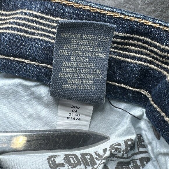 Converse One Star Jeans Women's Size 8 Blue Denim Cotton Spandex - Picture 10 of 10